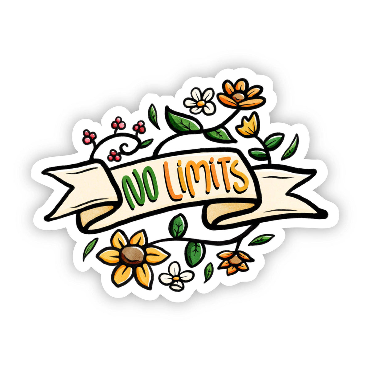 Big Moods 'No Limits' Vinyl Sticker – South Coast Baby Co