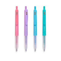 Ooly Oh My Glitter! Retractable Glitter Gel Pens, Pack of 4
