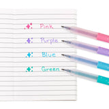 Ooly Oh My Glitter! Retractable Glitter Gel Pens, Pack of 4