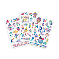 Ooly Tattoo-Palooza Temporary Tattoos - Mermaid Magic