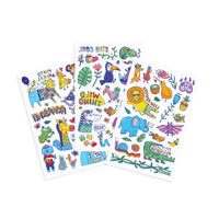 Ooly Tattoo-Palooza Temporary Tattoos - Party Animals