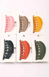 Oval Hair Claw Clips
