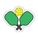 Big Moods Pickleball Paddles Vinyl Sticker