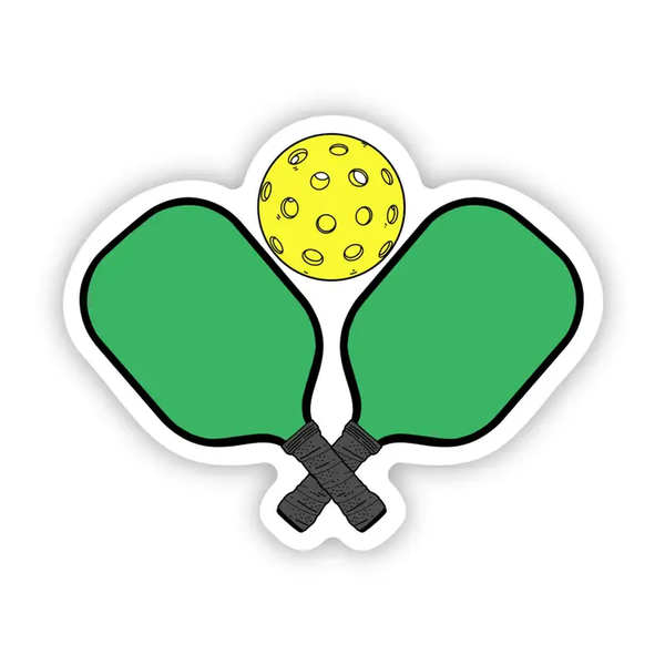 Big Moods Pickleball Paddles Vinyl Sticker