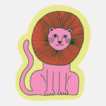 The Good Twin 'Lion' Vinyl Sticker