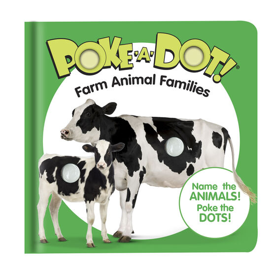 Melissa & Doug Poke-A-Dot First Books: Farm Animal Families