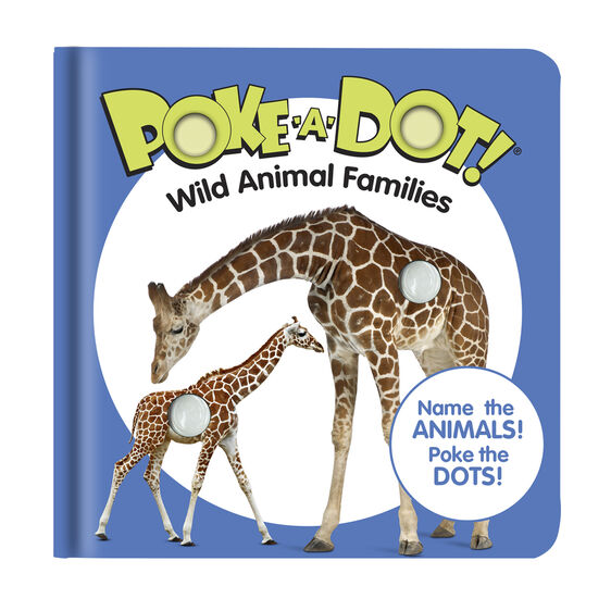 Melissa & Doug Poke-A-Dot First Books: Wild Animal Families