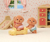 Calico Critters Toy Poodle Twins