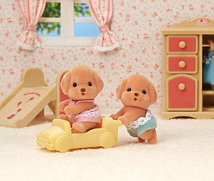 Calico Critters Toy Poodle Twins
