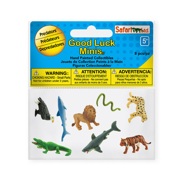 Safari Ltd. Good Luck Mini Figurine Fun Pack - Predators