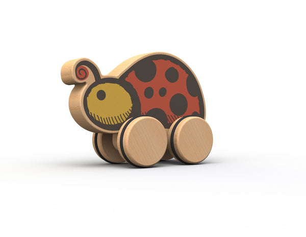BeginAgain PushAround Ladybug