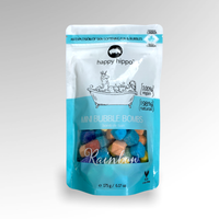 Happy Hippo Bath Co Mini Bubble Bombs, 6oz Bag