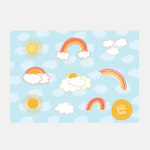 The Good Twin Rainbow Vinyl Sticker Sheet