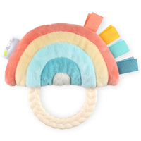 Itzy Ritzy Ritzy Rattle Pal Plush Rattle with Teether