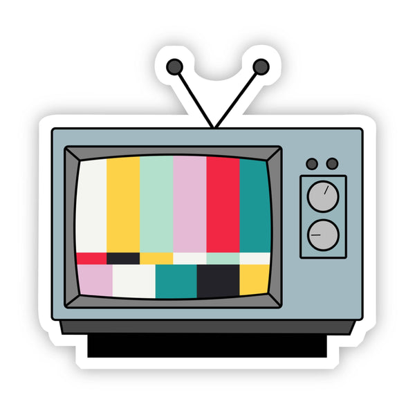 Big Moods Retro TV Vinyl Sticker
