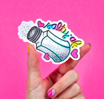 Jesiiii 'Salty AF' Vinyl Sticker
