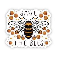 Big Moods 'Save the Bees' Vinyl Sticker