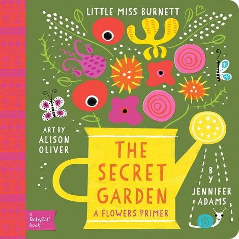 BabyLit Classic Lit - The Secret Garden: A Flowers Primer