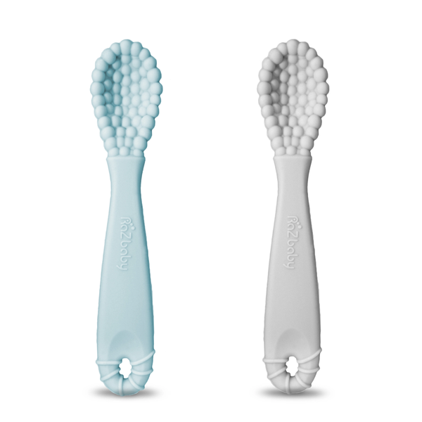 RaZbaby RaZberry Silicone Training Spoon 2-Pack