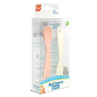 RaZbaby RaZberry Silicone Training Spoon 2-Pack