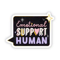 Big Moods 'Emotional Support Human' Vinyl Sticker