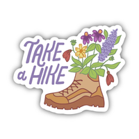 Big Moods 'Take A Hike' Vinyl Sticker