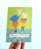 Pink Cheeks Studios Galentine Cards