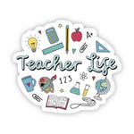 Big Moods 'Teacher Life' Vinyl Sticker
