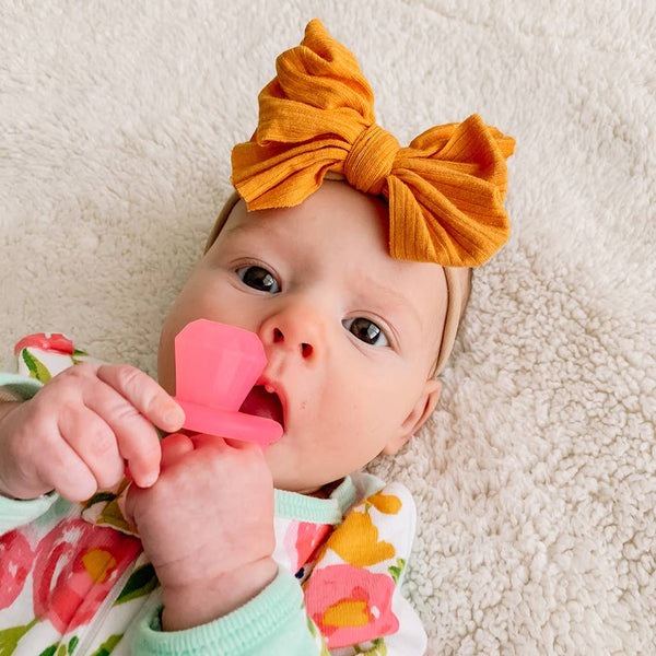 Itzy Ritzy Teensy Teether - Diamond