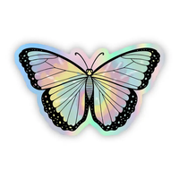 Big Moods Tie Dye Butterfly Vinyl Stickers