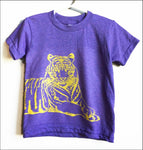 Little Black Tutu Tiger Unisex Toddler Tee, 3T