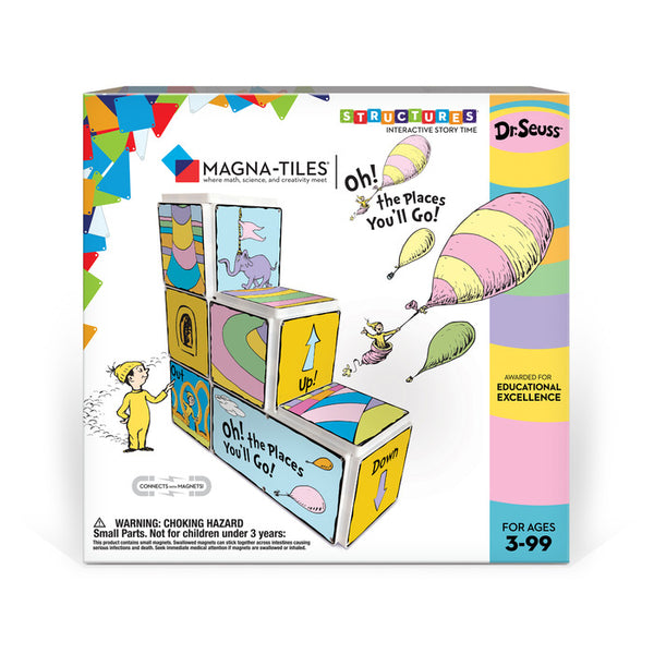 Magna-Tiles CreateOn Dr. Seuss Oh, The Places You'll Go! 19-Piece Set
