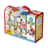 Melissa & Doug Pull-Back Soft Town Vehicles