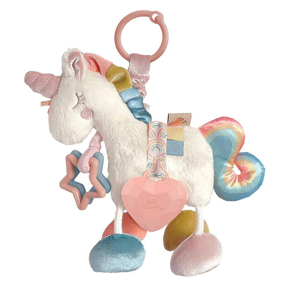 Itzy Ritzy Link & Love Unicorn Activity Plush