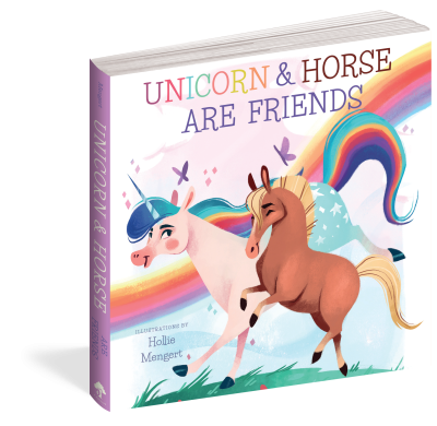 Unicorn and Horse Are Friends Board Book