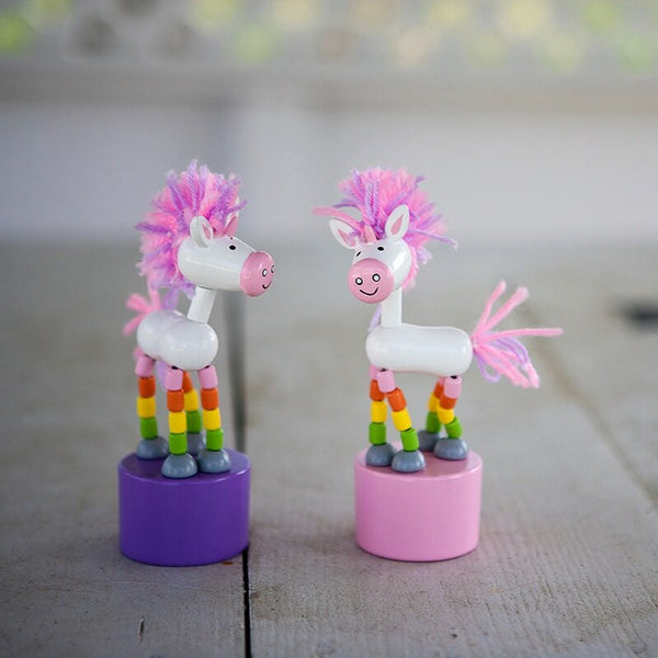 Jack Rabbit Creations Unicorn Push Puppet