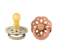 BIBS Boheme Latex Pacifier 2-Pack
