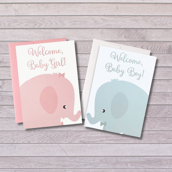 Welcome Baby Greeting Card