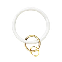 Milk + Sass Silicone Bracelet Keychains