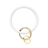 Milk + Sass Silicone Bracelet Keychains