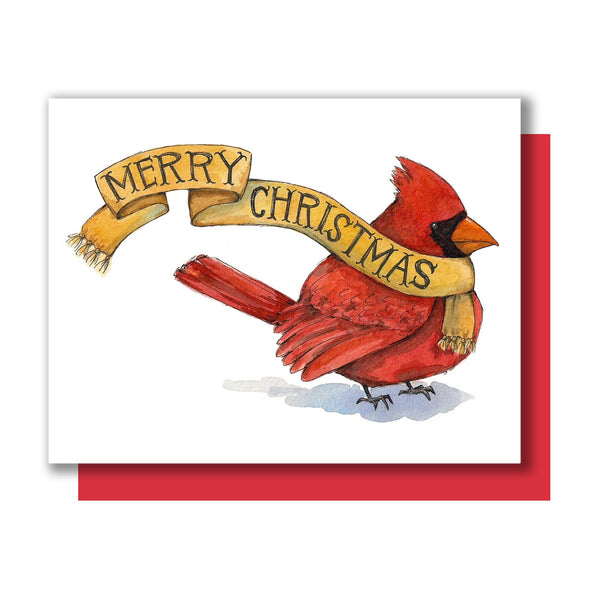 *FINAL SALE* Paper Wilderness Marry Christmas Cardinal Greeting Card