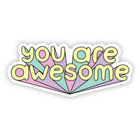 Big Moods 'You Are Awesome' Vinyl Sticker